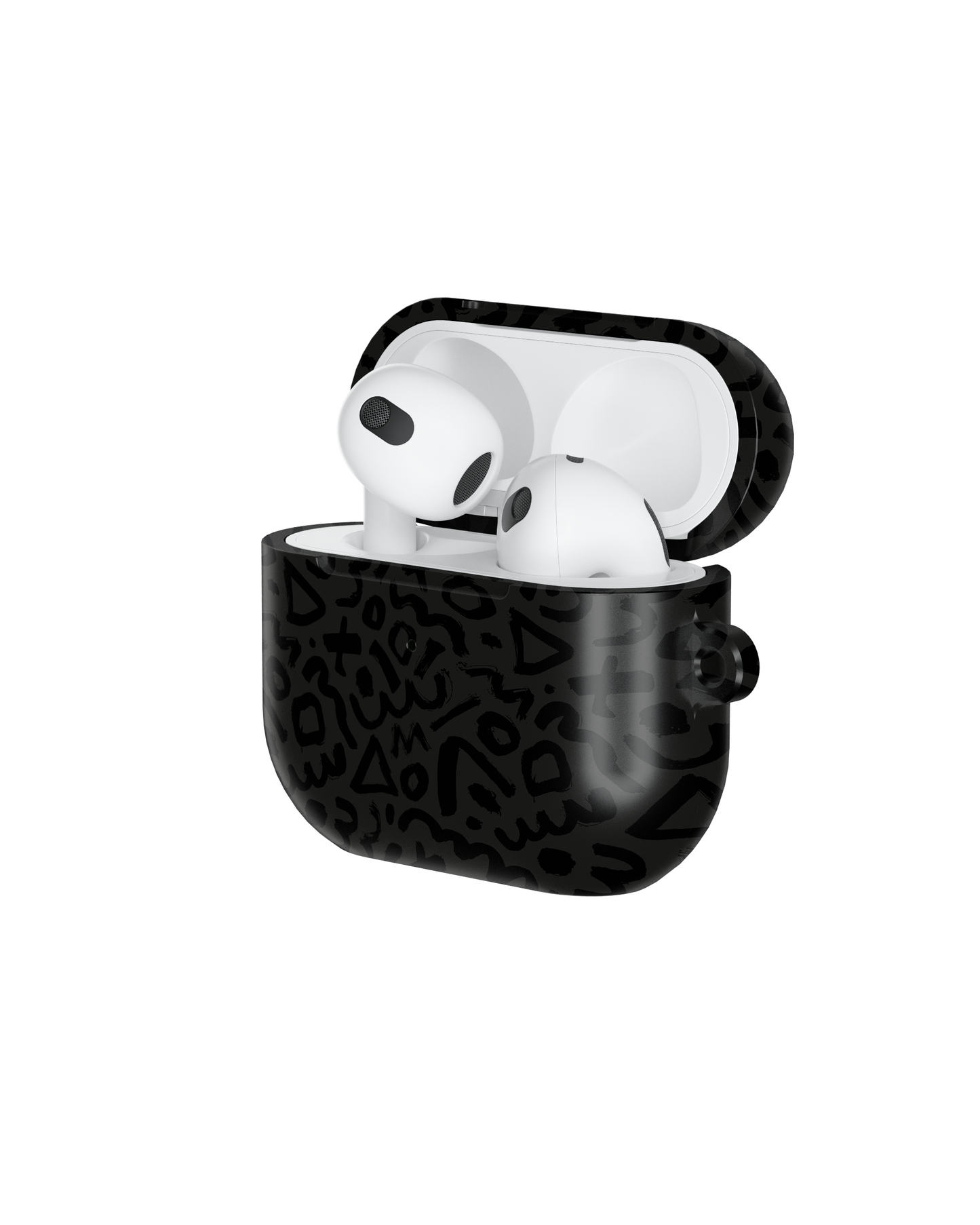 Retro Geometric Vibes Shockproof & Scratch-Resistant AirPods Case – Wireless Charging Compatible