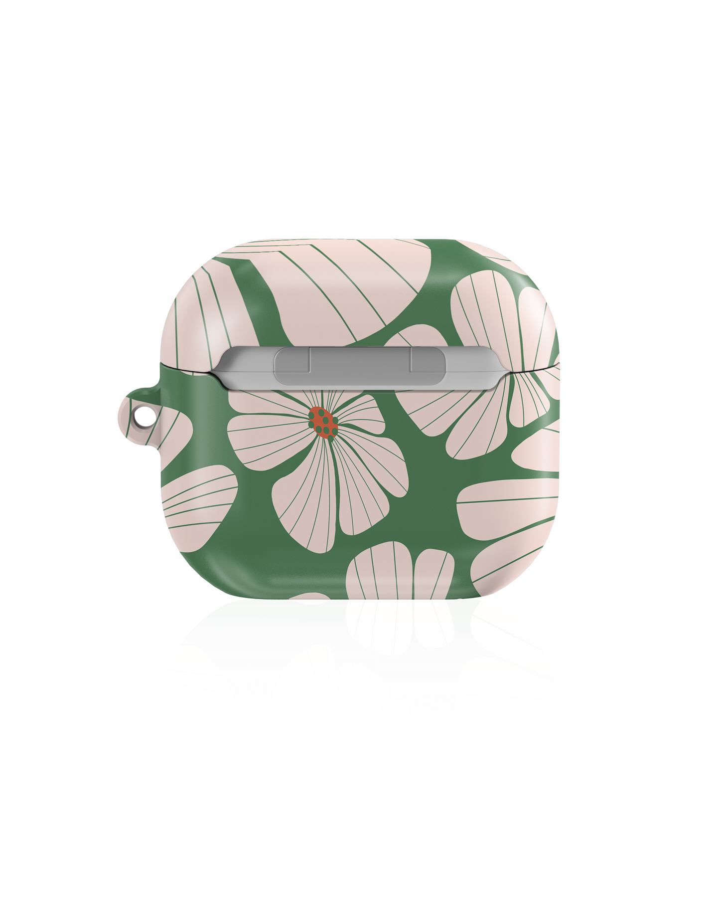 Abstract Retro floral Shockproof & Scratch-Resistant AirPods Case – Wireless Charging Compatible