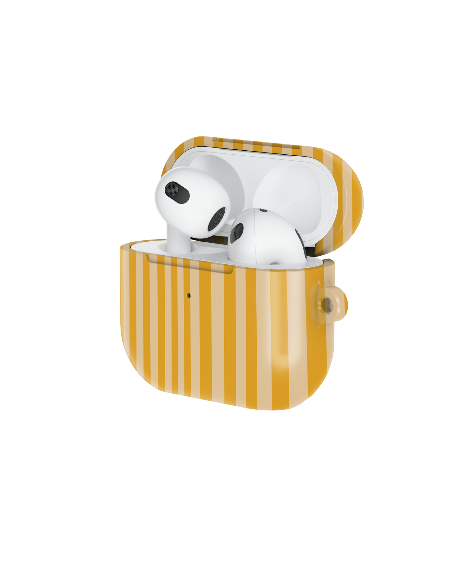 Sunny Stripes Shockproof & Scratch-Resistant AirPods Case – Wireless Charging Compatible