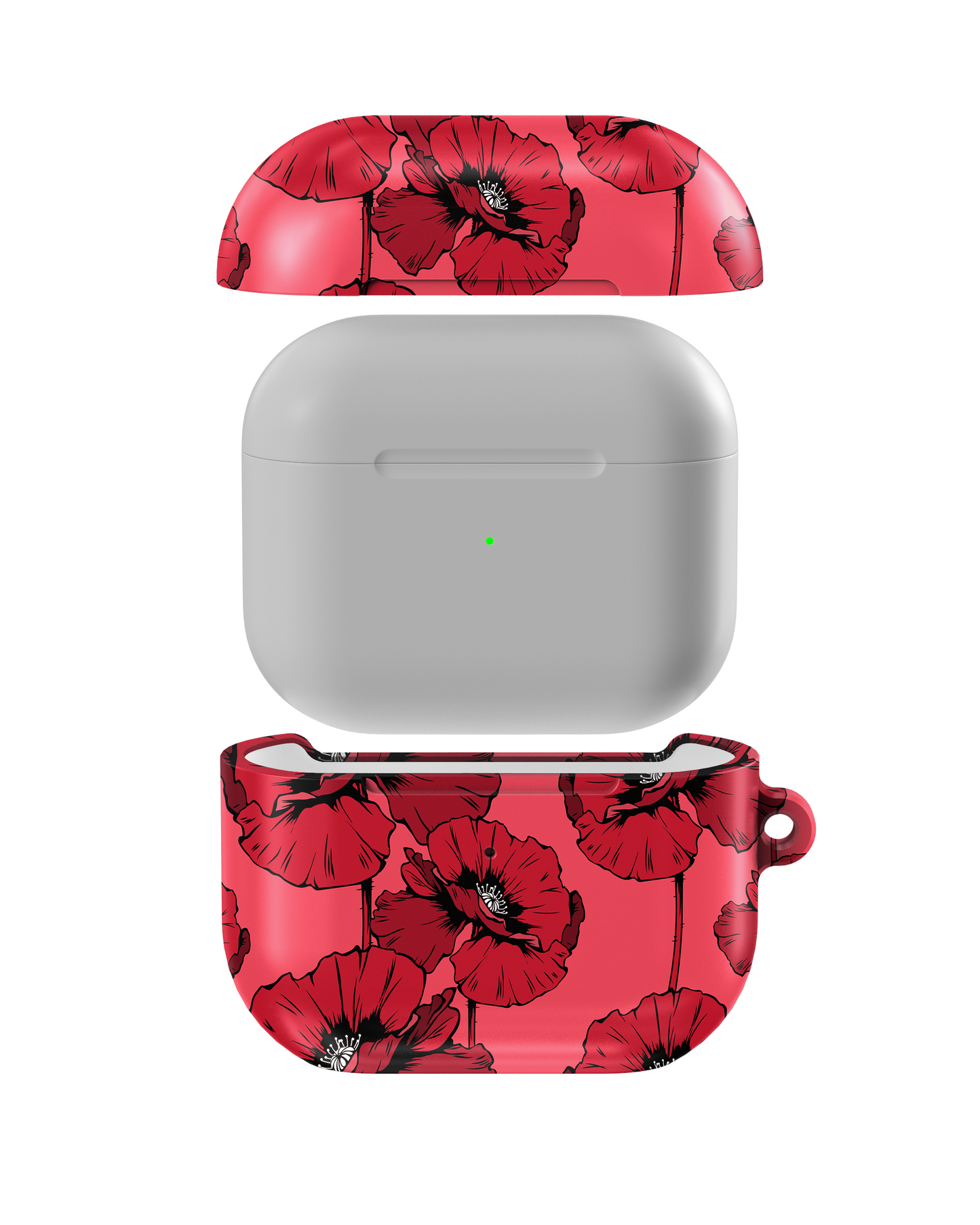 Scarlet Sketch Shockproof & Scratch-Resistant AirPods Case – Wireless Charging Compatible