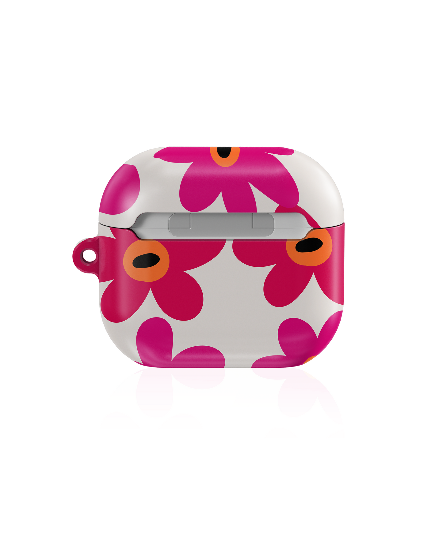 Abstract Florals Shockproof & Scratch-Resistant AirPods Case – Wireless Charging Compatible