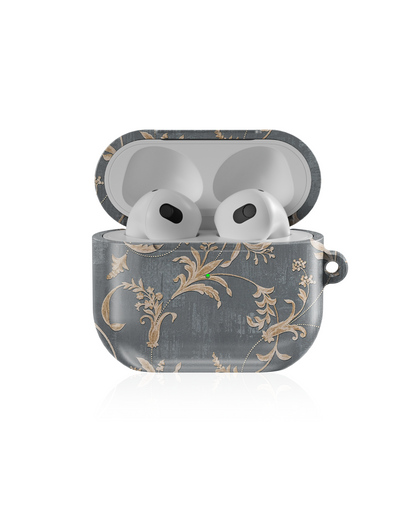 Old-Fashioned Flower Shockproof & Scratch-Resistant AirPods Case – Wireless Charging Compatible