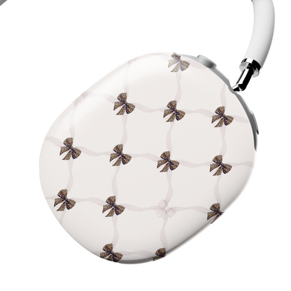 Bow AirPods Max Case – Coquette Cream Feminine Aesthetic - JGUS