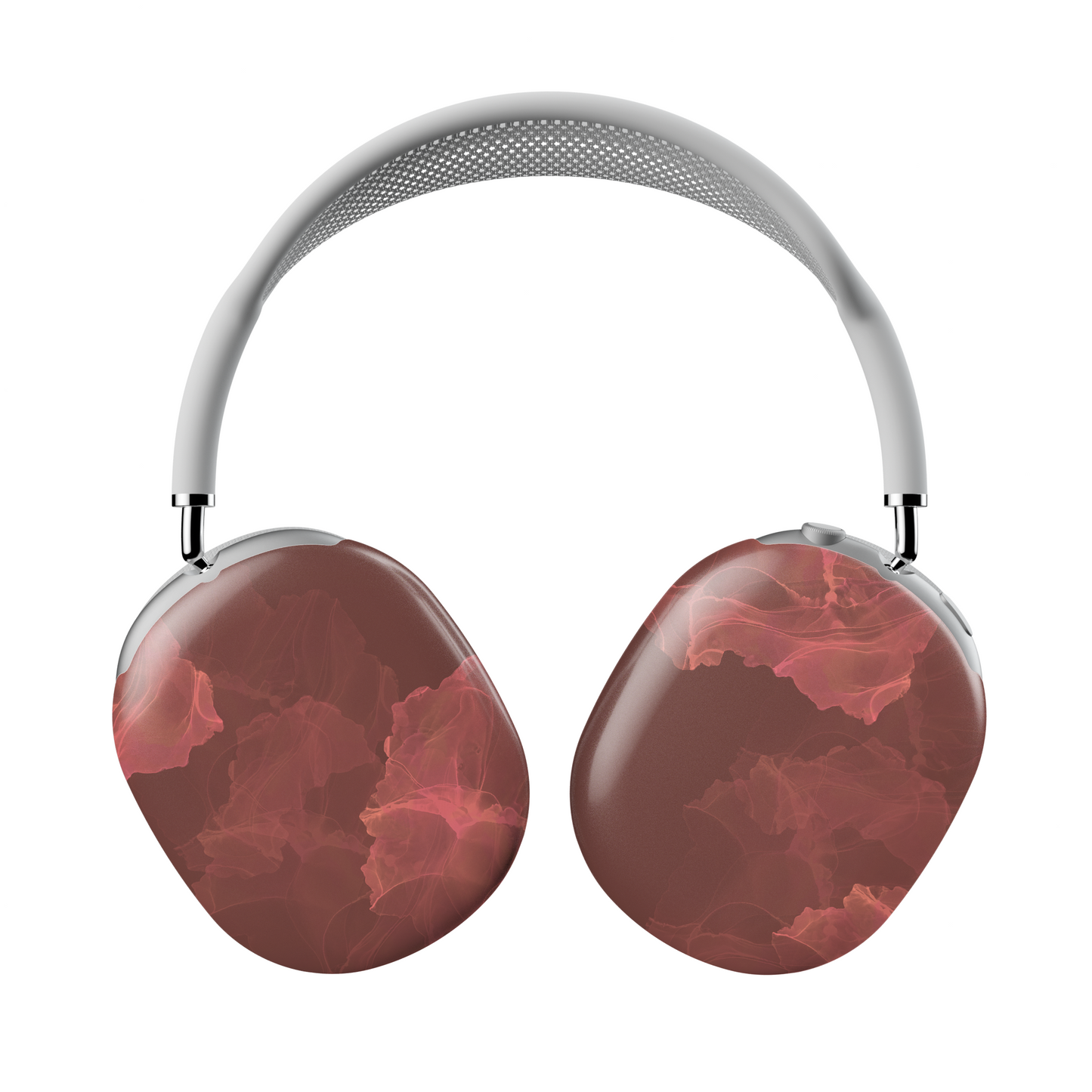 Burgundy Rose AirPods Max Case – Dark Floral Romantic Aesthetic - JGUS