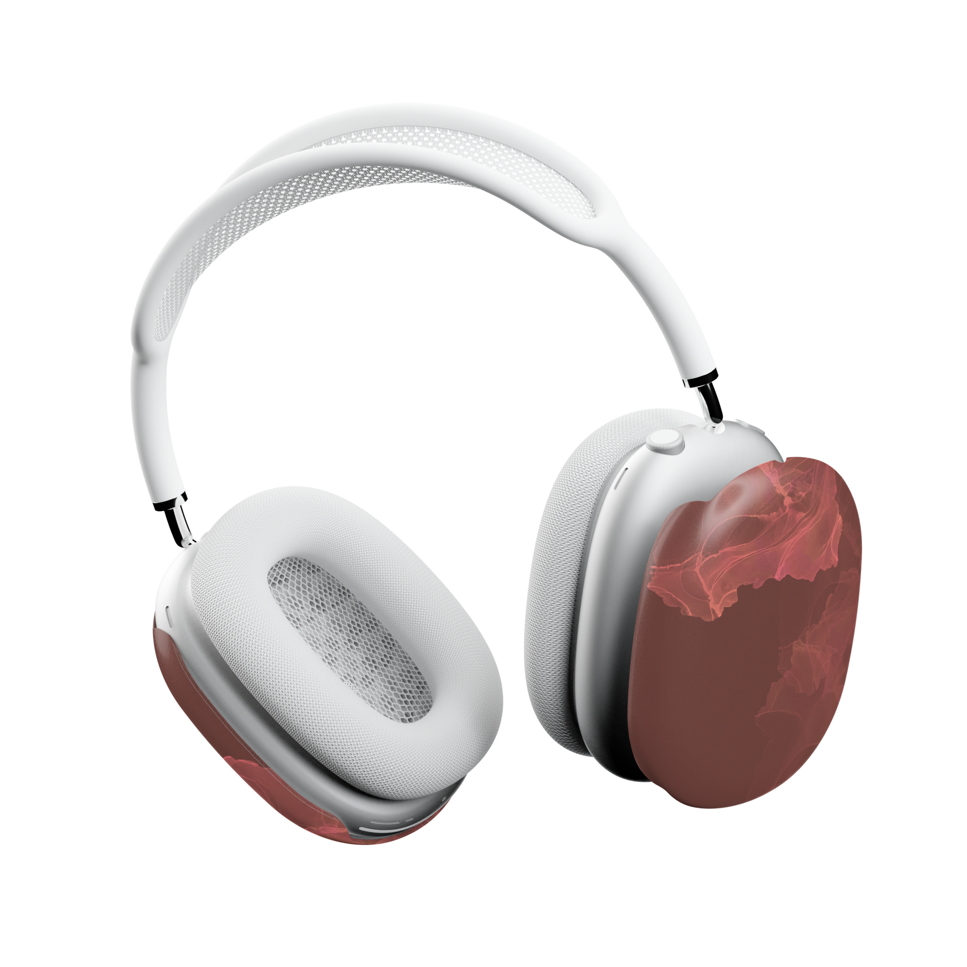 Burgundy Rose AirPods Max Case – Dark Floral Romantic Aesthetic - JGUS