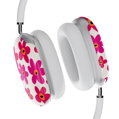 Retro Flower AirPods Max Case – Hot Pink Daisy Y2K Aesthetic - JGUS