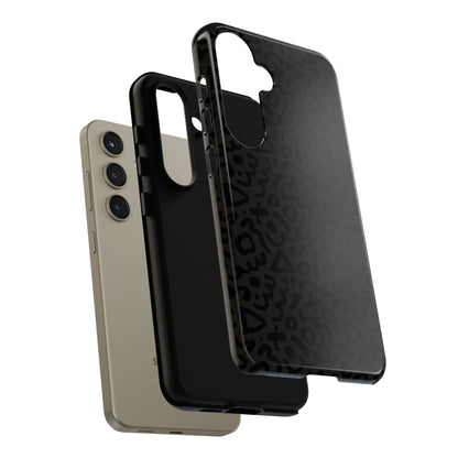 Retro Geometric Vibes Phone Case – 80s 90s Vintage Abstract Pattern for iPhone & Samsung - JGUS