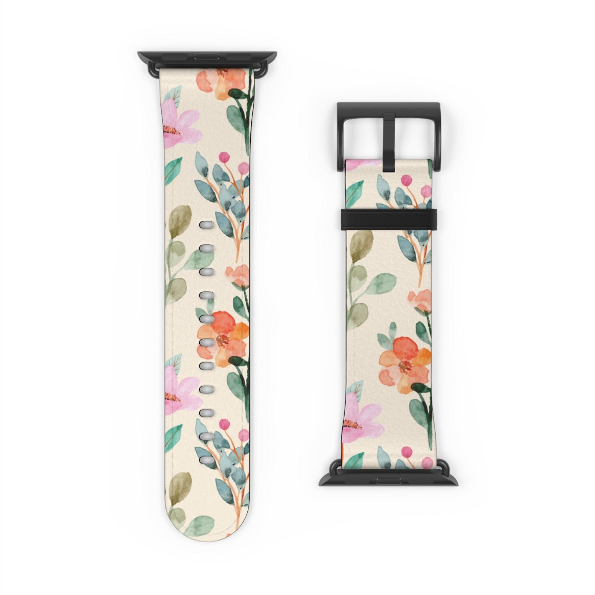 Petal Splash Watercolor Symphony Apple Watch Band - JGUS