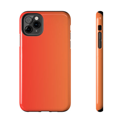 Vibrant Red Orange Phone Case