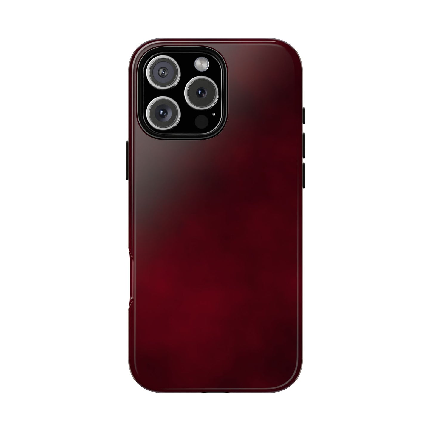 Vintage Burgundy Cherry Phone Case – Elegant Floral Design for iPhone 17 & Samsung Galaxy | Tough Protective Cover - JGUS