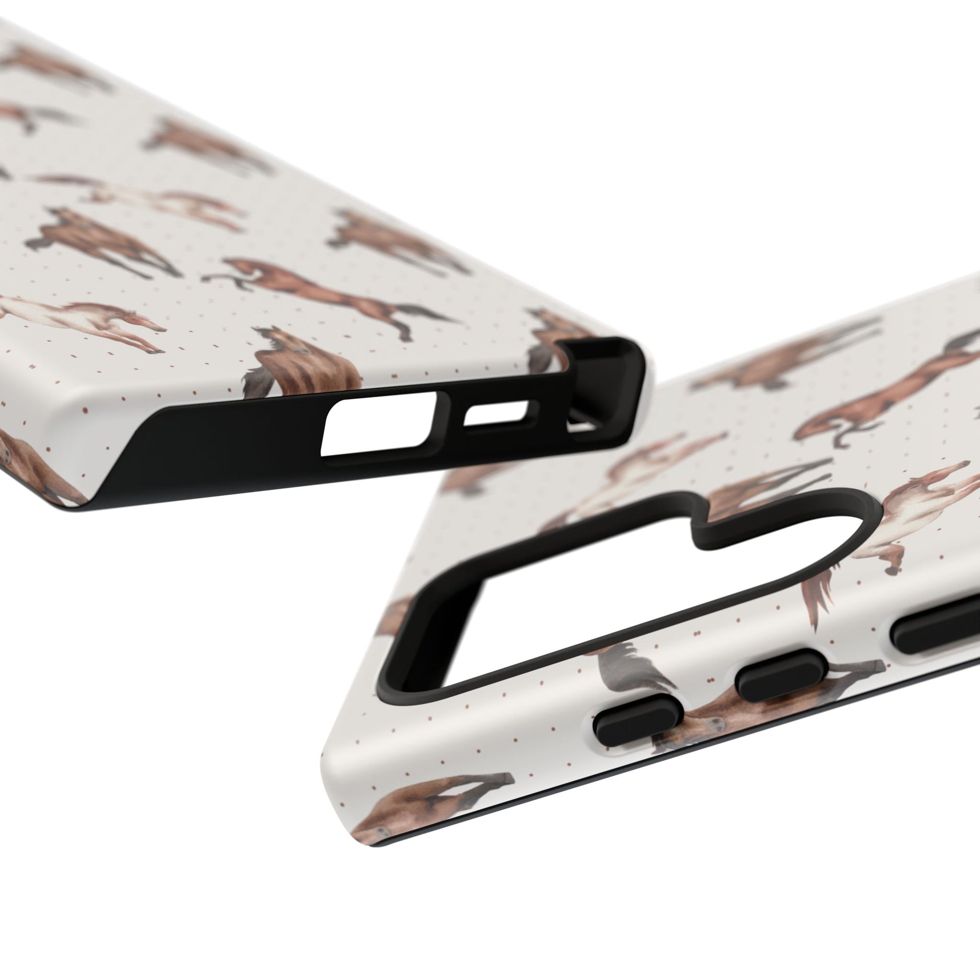 Wild Mustang Horse Pattern Phone Case – Stylish, Protective & Eco-Friendly - JGUS