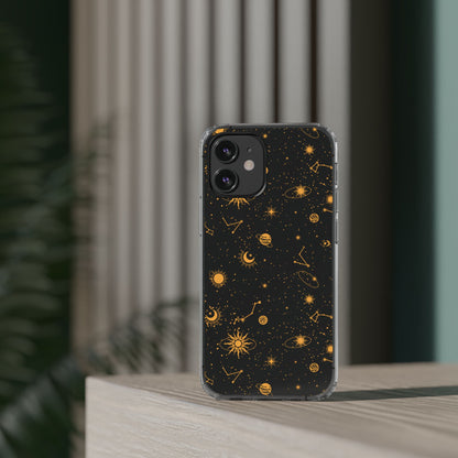 Space Magic Clear Phone Case