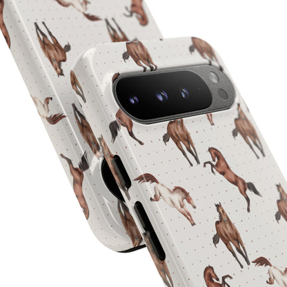 Wild Mustang Horse Pattern Phone Case – Stylish, Protective & Eco-Friendly - JGUS