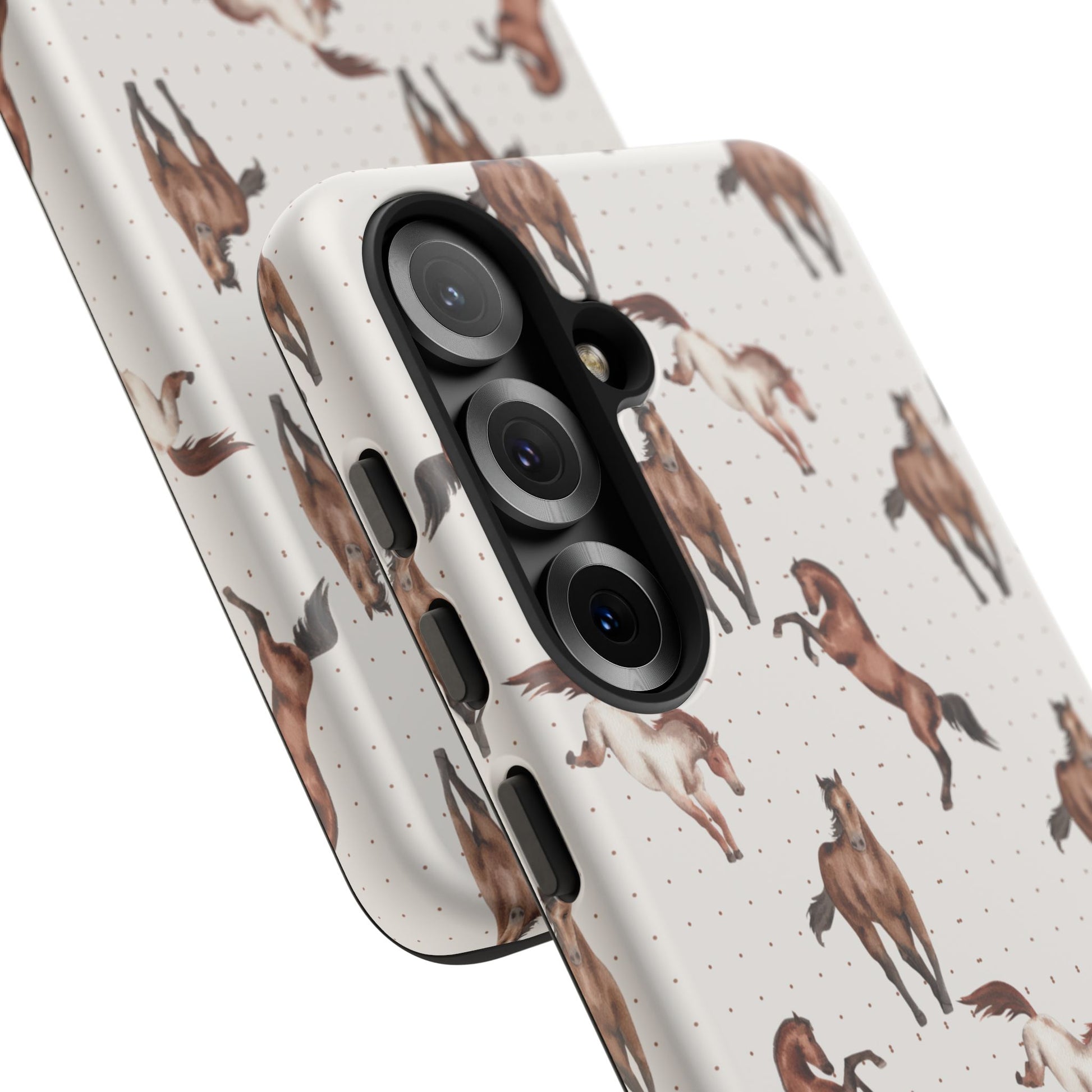 Wild Mustang Horse Pattern Phone Case – Stylish, Protective & Eco-Friendly - JGUS