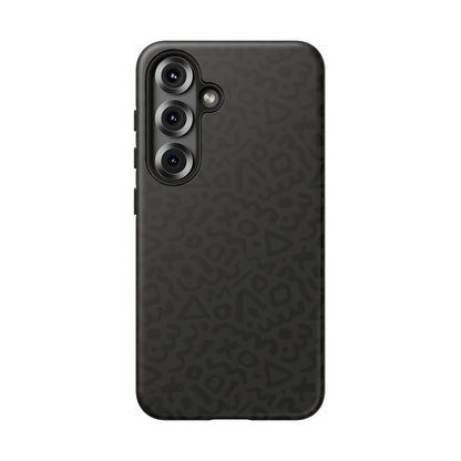 Retro Geometric Vibes Phone Case – 80s 90s Vintage Abstract Pattern for iPhone & Samsung - JGUS