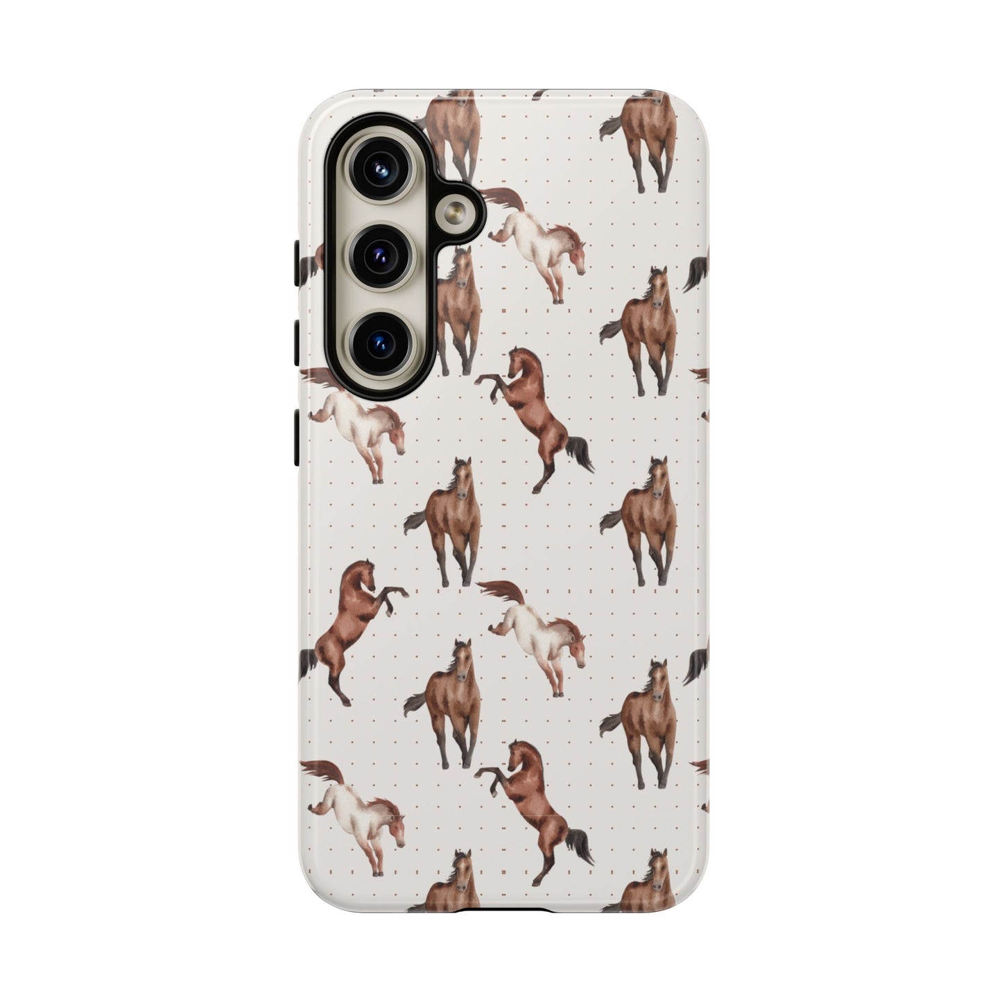 Wild Mustang Horse Pattern Phone Case – Stylish, Protective & Eco-Friendly - JGUS