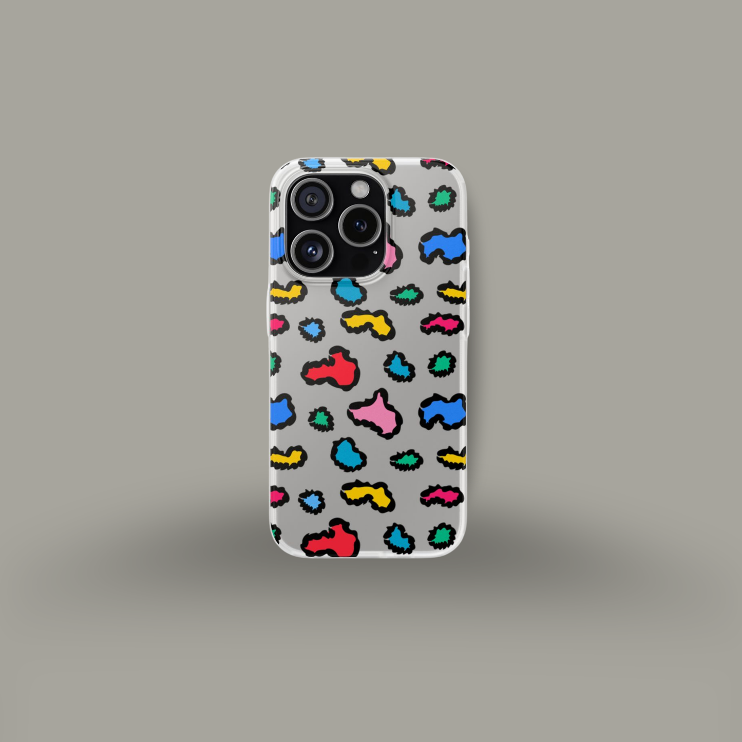 Vibrant Leopard Flexi Case