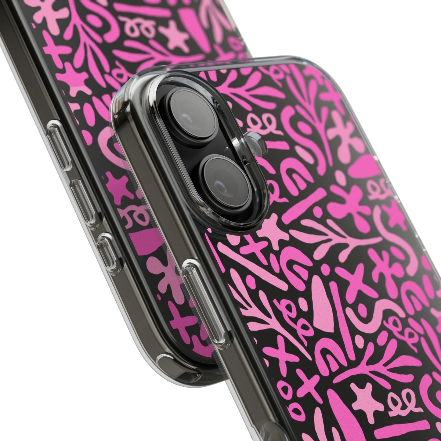 Abstract Vibes Clear Phone Case