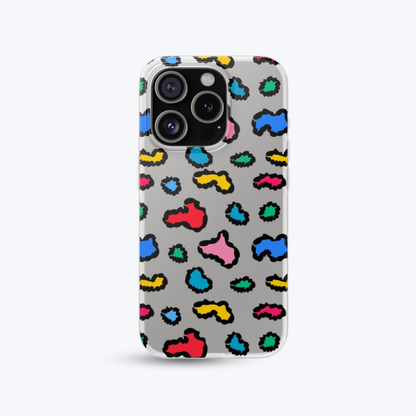 Vibrant Leopard Flexi Case