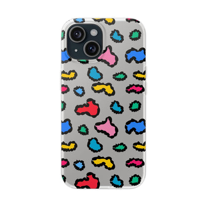 Vibrant Leopard Flexi Case - JGUS