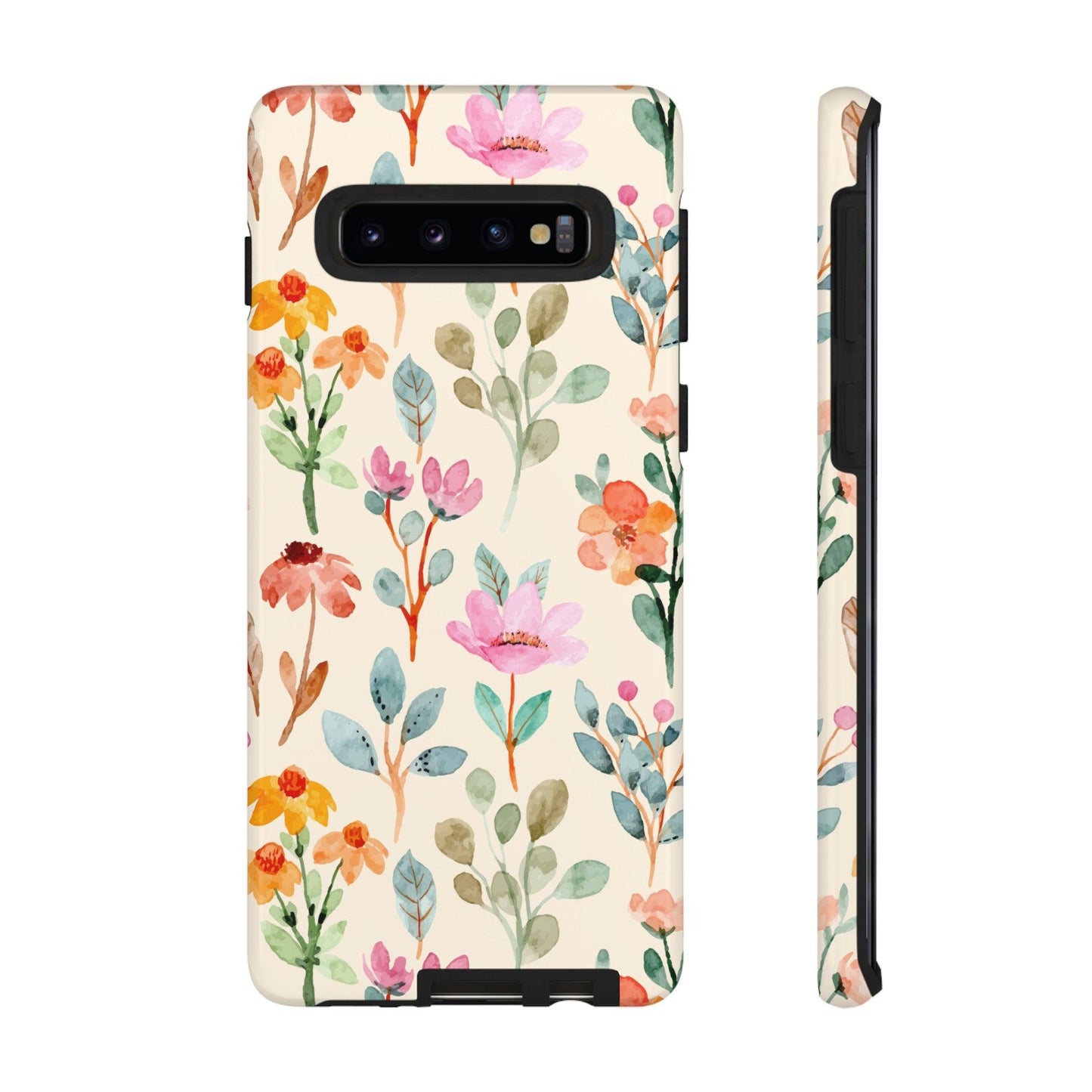 Petal Splash Watercolor Symphony Phone Case