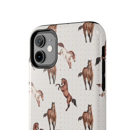 Wild Mustang Horse Pattern Phone Case – Stylish, Protective & Eco-Friendly