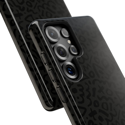 Retro Geometric Vibes Phone Case – 80s 90s Vintage Abstract Pattern for iPhone & Samsung - JGUS