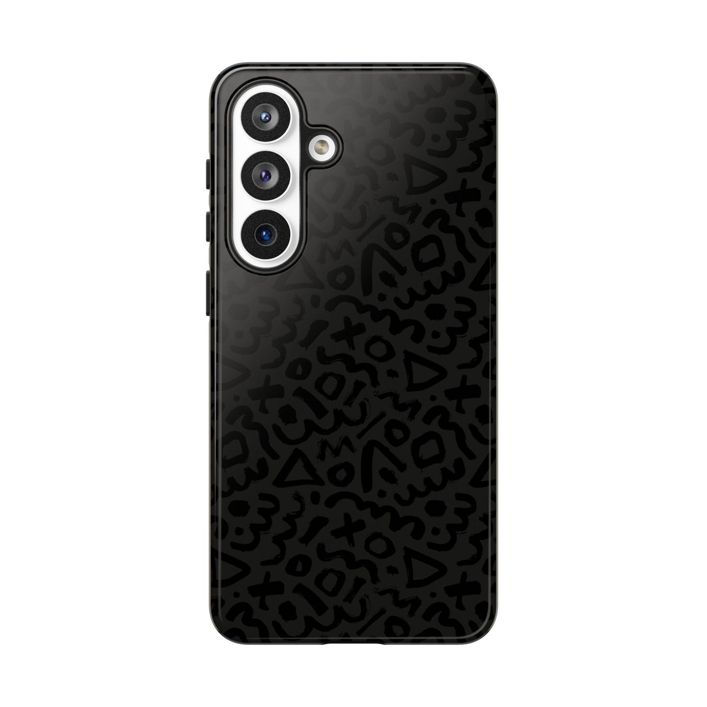 Retro Geometric Vibes Phone Case – 80s 90s Vintage Abstract Pattern for iPhone & Samsung - JGUS