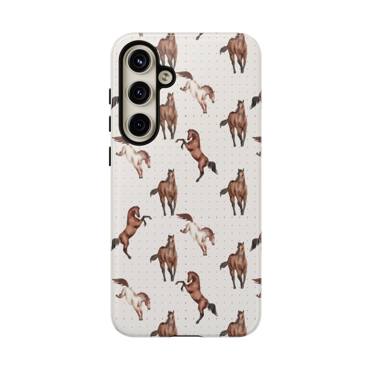 Wild Mustang Horse Pattern Phone Case – Stylish, Protective & Eco-Friendly - JGUS