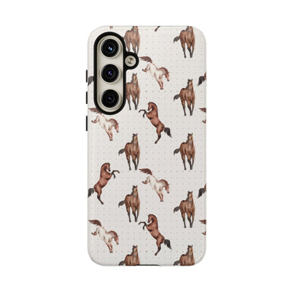 Wild Mustang Horse Pattern Phone Case – Stylish, Protective & Eco-Friendly - JGUS
