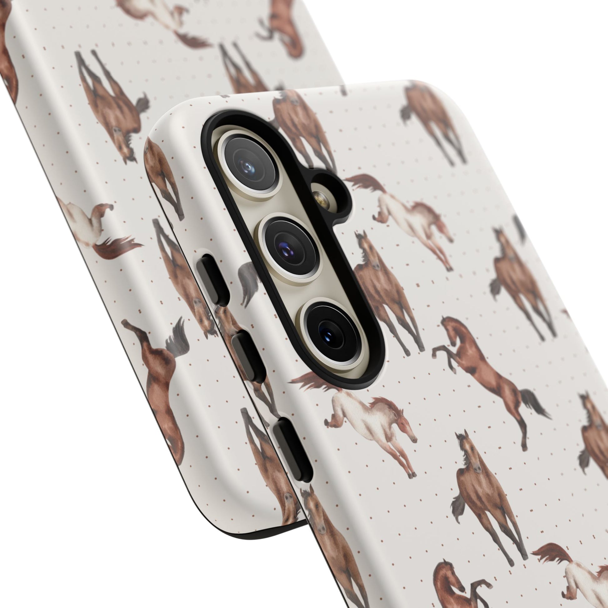 Wild Mustang Horse Pattern Phone Case – Stylish, Protective & Eco-Friendly - JGUS