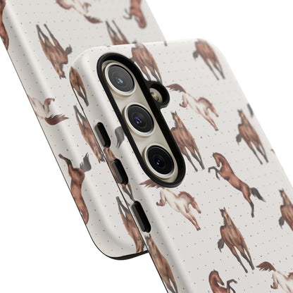 Wild Mustang Horse Pattern Phone Case – Stylish, Protective & Eco-Friendly - JGUS