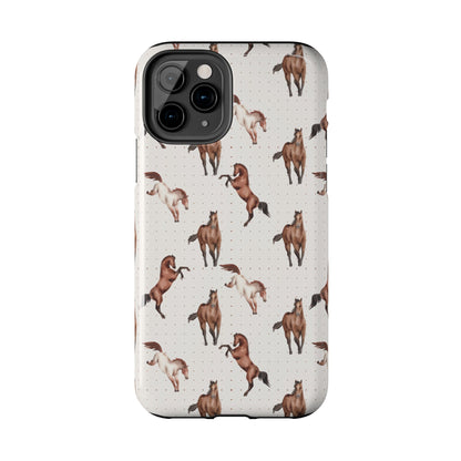 Wild Mustang Horse Pattern Phone Case – Stylish, Protective & Eco-Friendly
