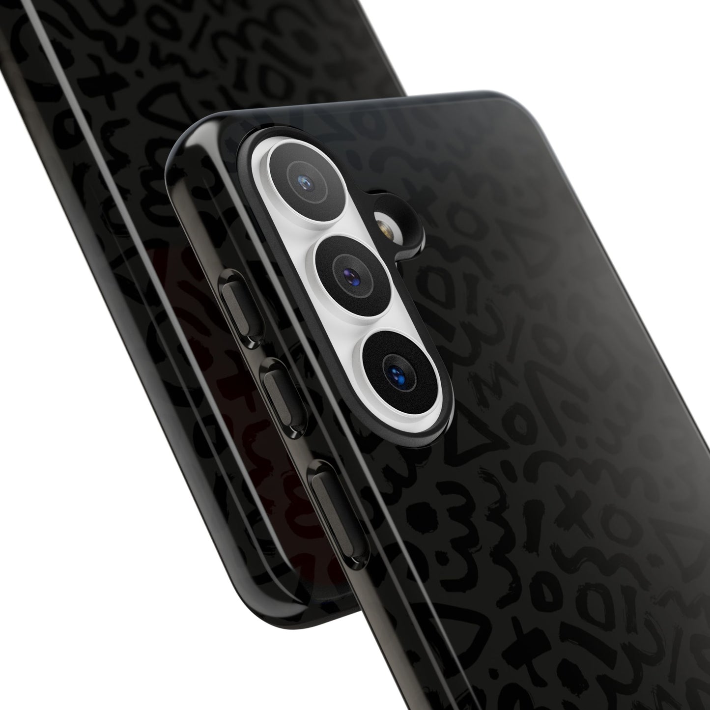 Retro Geometric Vibes Phone Case – 80s 90s Vintage Abstract Pattern for iPhone & Samsung - JGUS