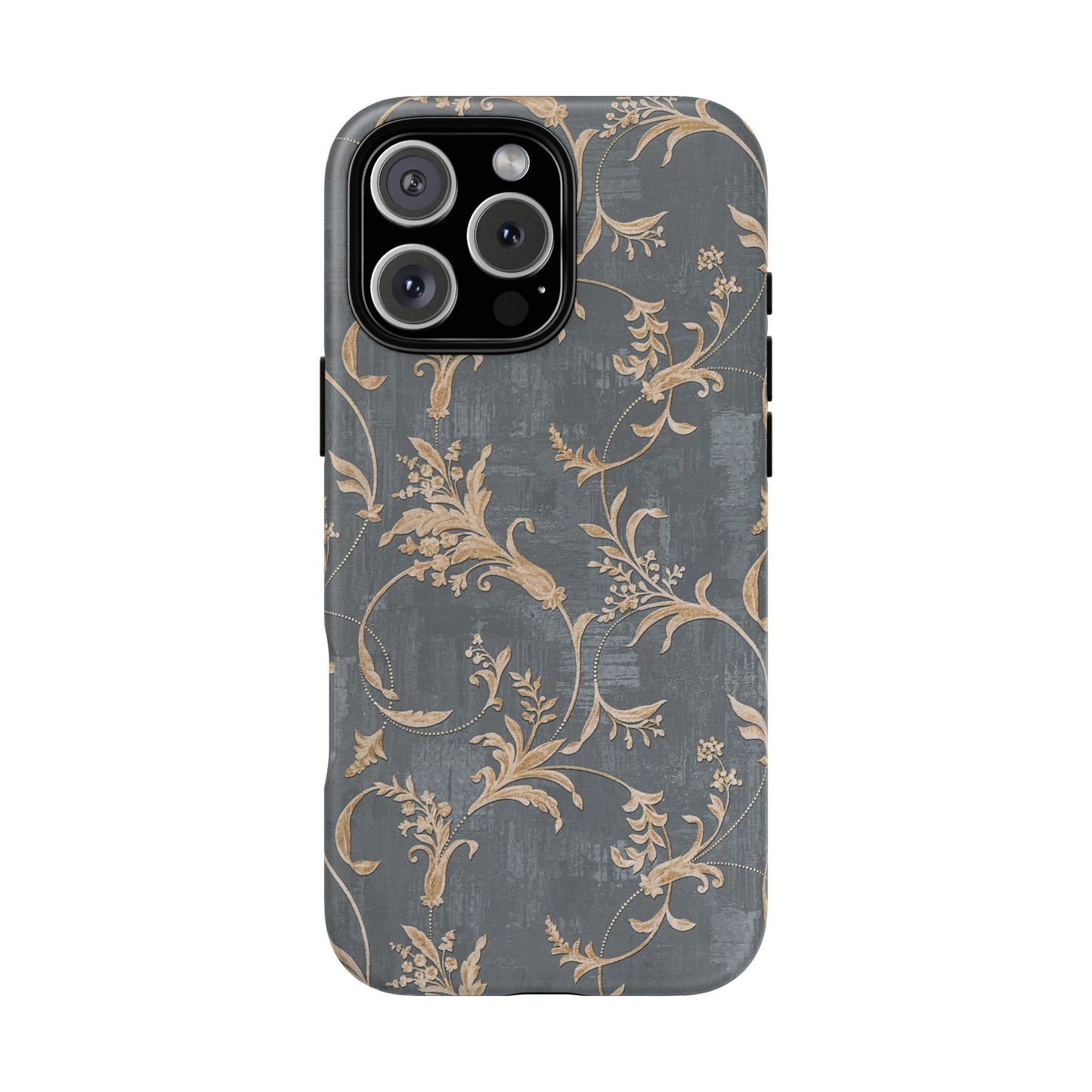 Old-Fashioned Flower Phone Case – Aesthetic Protective Cover for iPhone & Samsung - JGUS
