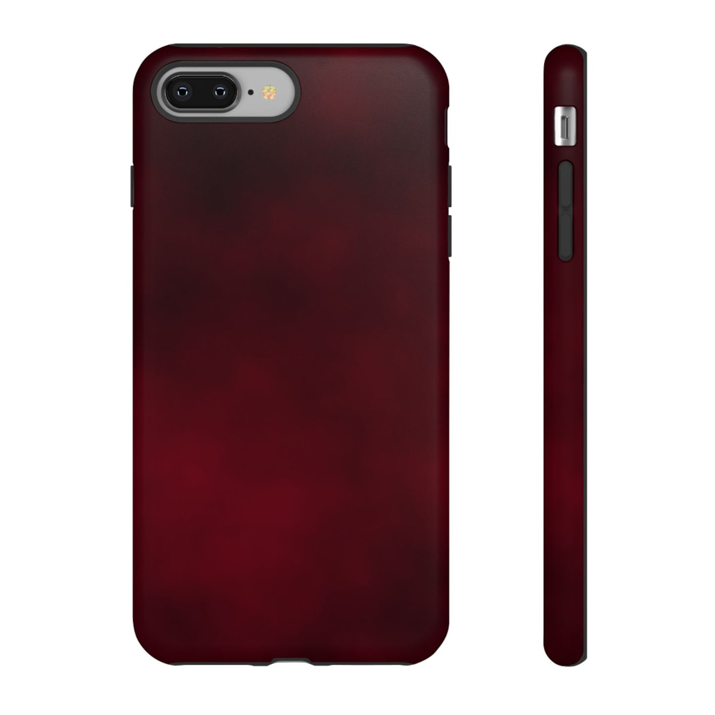 Vintage Burgundy Cherry Phone Case – Elegant Floral Design for iPhone 17 & Samsung Galaxy | Tough Protective Cover - JGUS