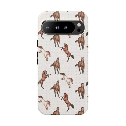 Wild Mustang Horse Pattern Phone Case – Stylish, Protective & Eco-Friendly - JGUS