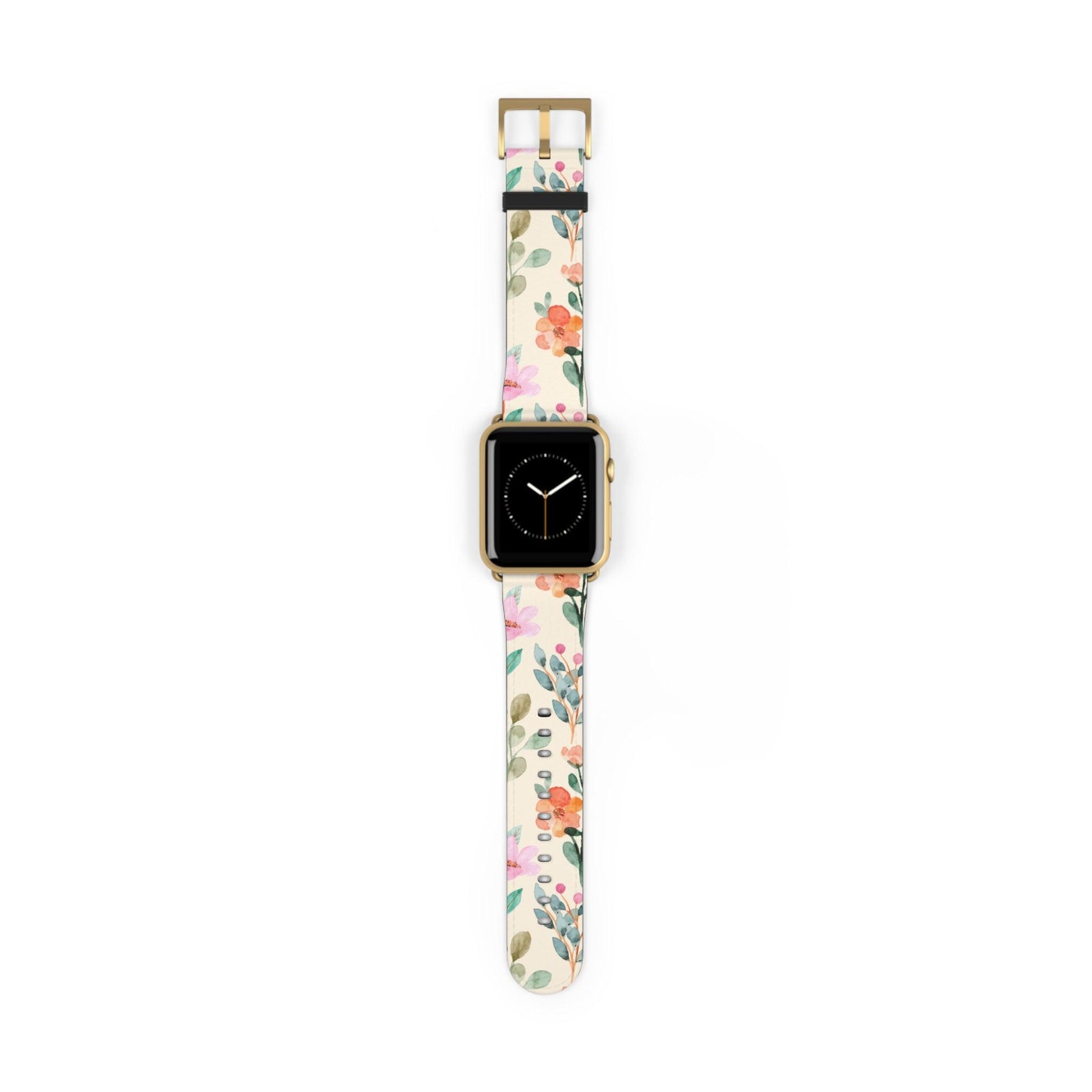 Petal Splash Watercolor Symphony Apple Watch Band - JGUS