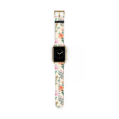 Petal Splash Watercolor Symphony Apple Watch Band - JGUS