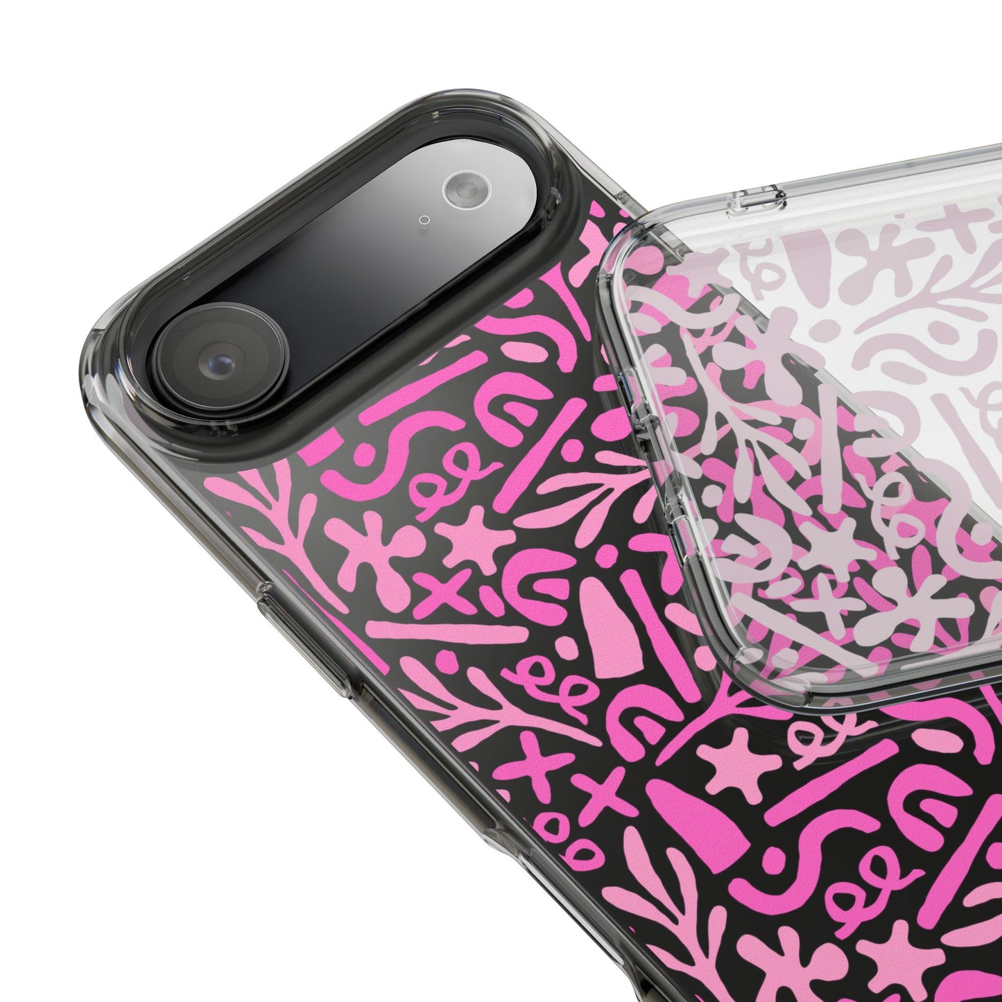 Abstract Vibes Clear Phone Case