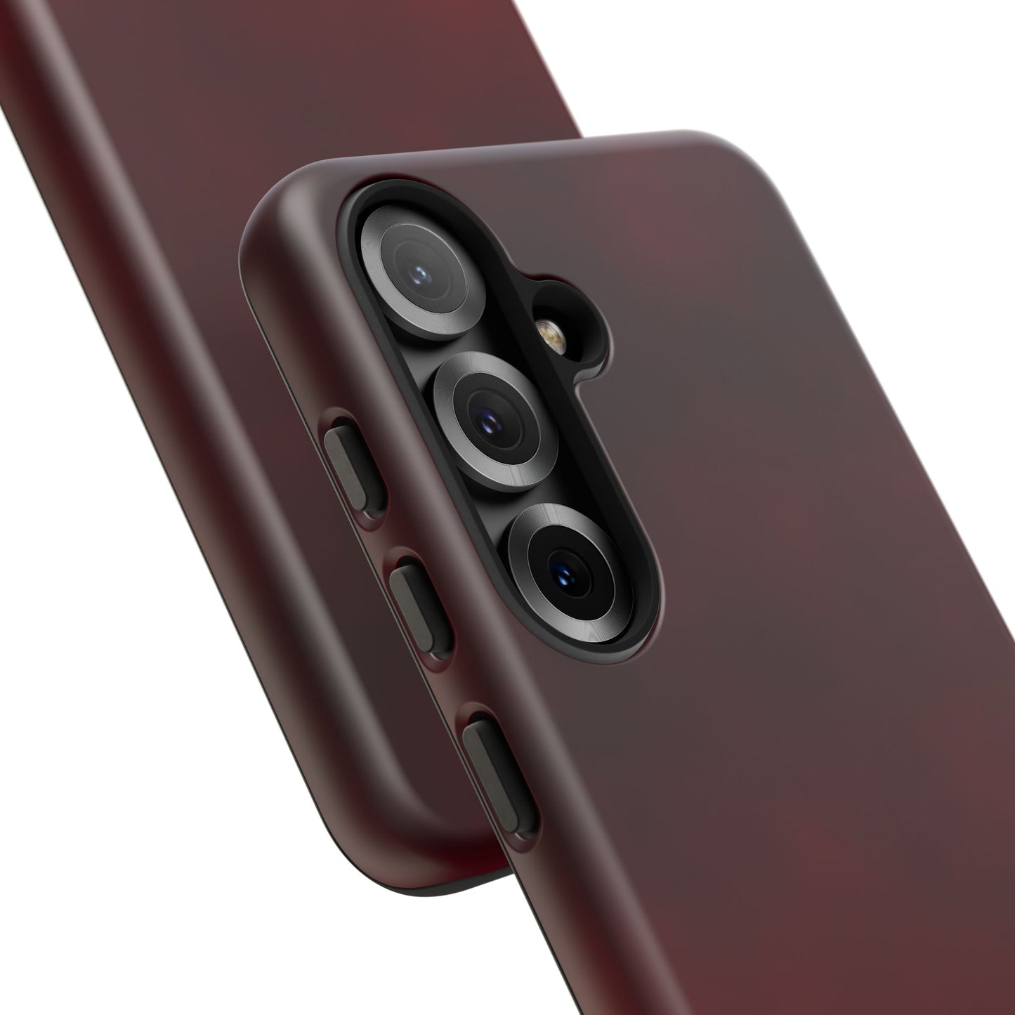 Vintage Burgundy Cherry Phone Case – Elegant Floral Design for iPhone 17 & Samsung Galaxy | Tough Protective Cover - JGUS