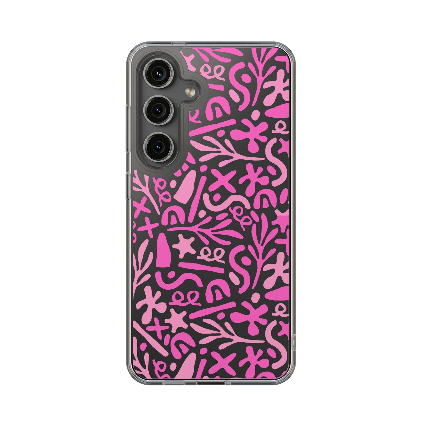 Abstract Vibes Clear Phone Case