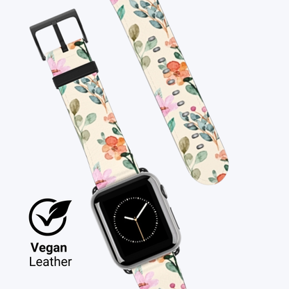 Petal Splash Watercolor Symphony Apple Watch Band