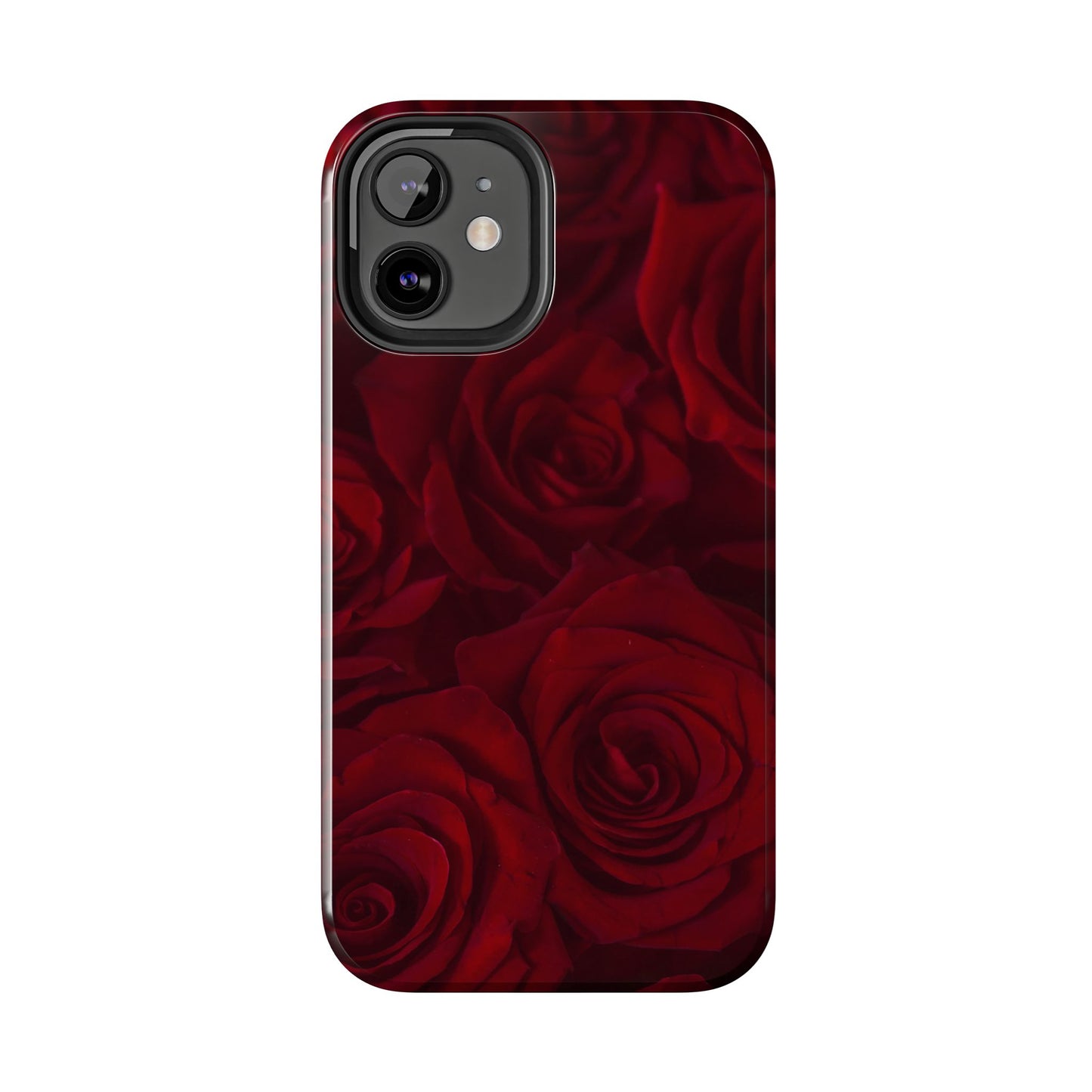 Velvet Rose - Burgundy Floral Phone Case