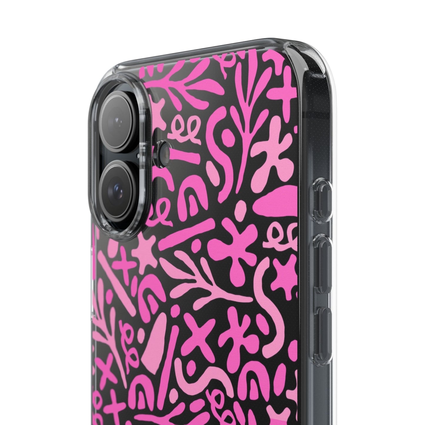 Abstract Vibes Clear Phone Case