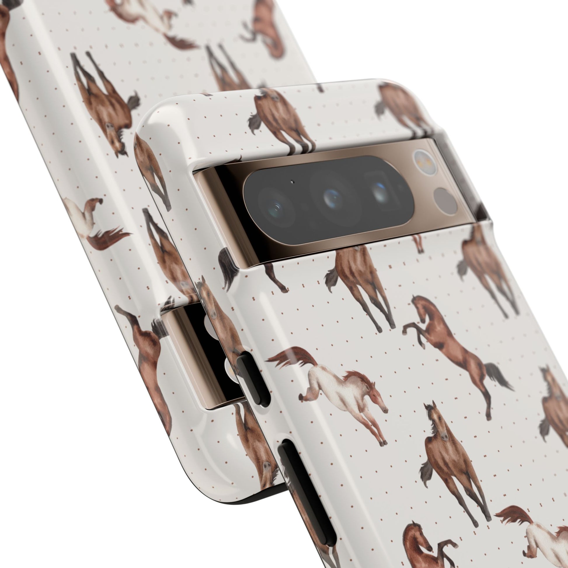 Wild Mustang Horse Pattern Phone Case – Stylish, Protective & Eco-Friendly - JGUS