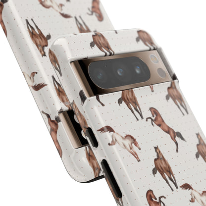 Wild Mustang Horse Pattern Phone Case – Stylish, Protective & Eco-Friendly - JGUS