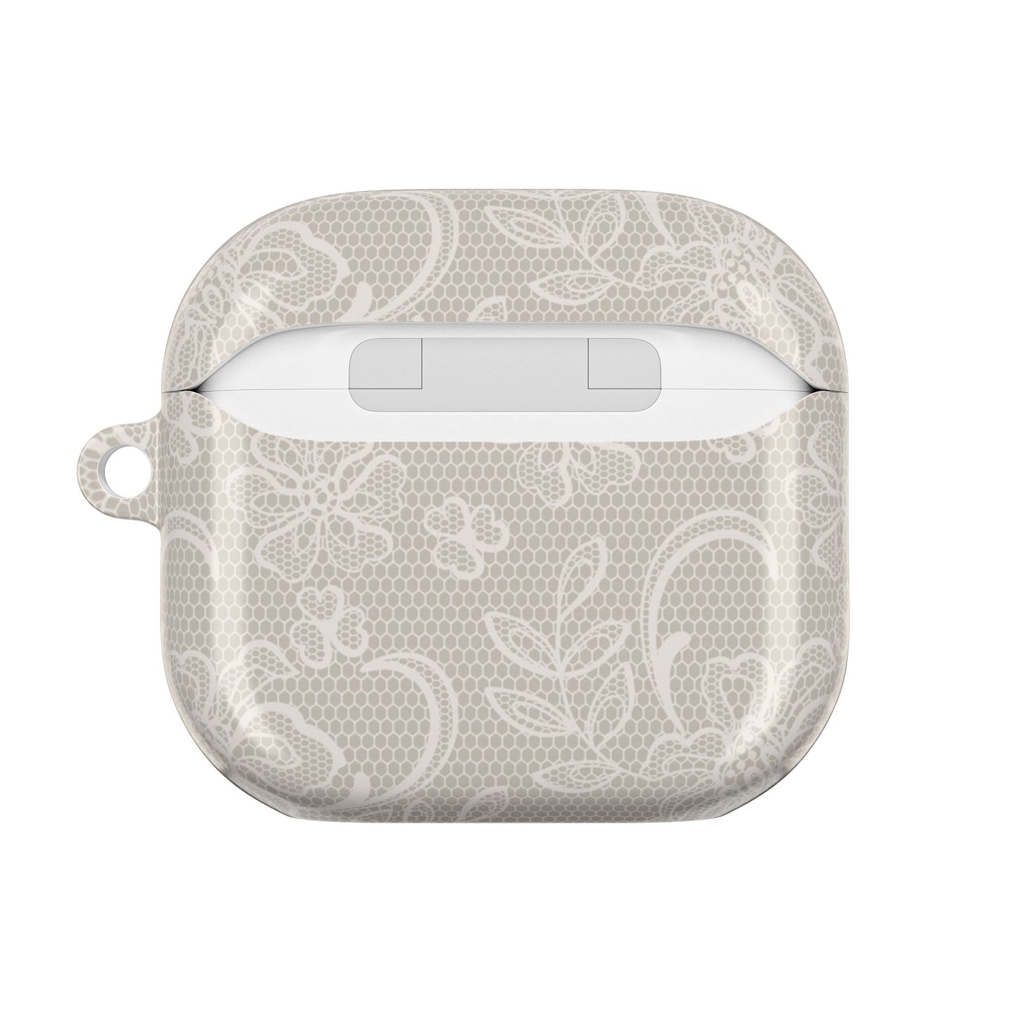 Vintage Floral Lace Shockproof & Scratch-Resistant AirPods Case – Wireless Charging Compatible