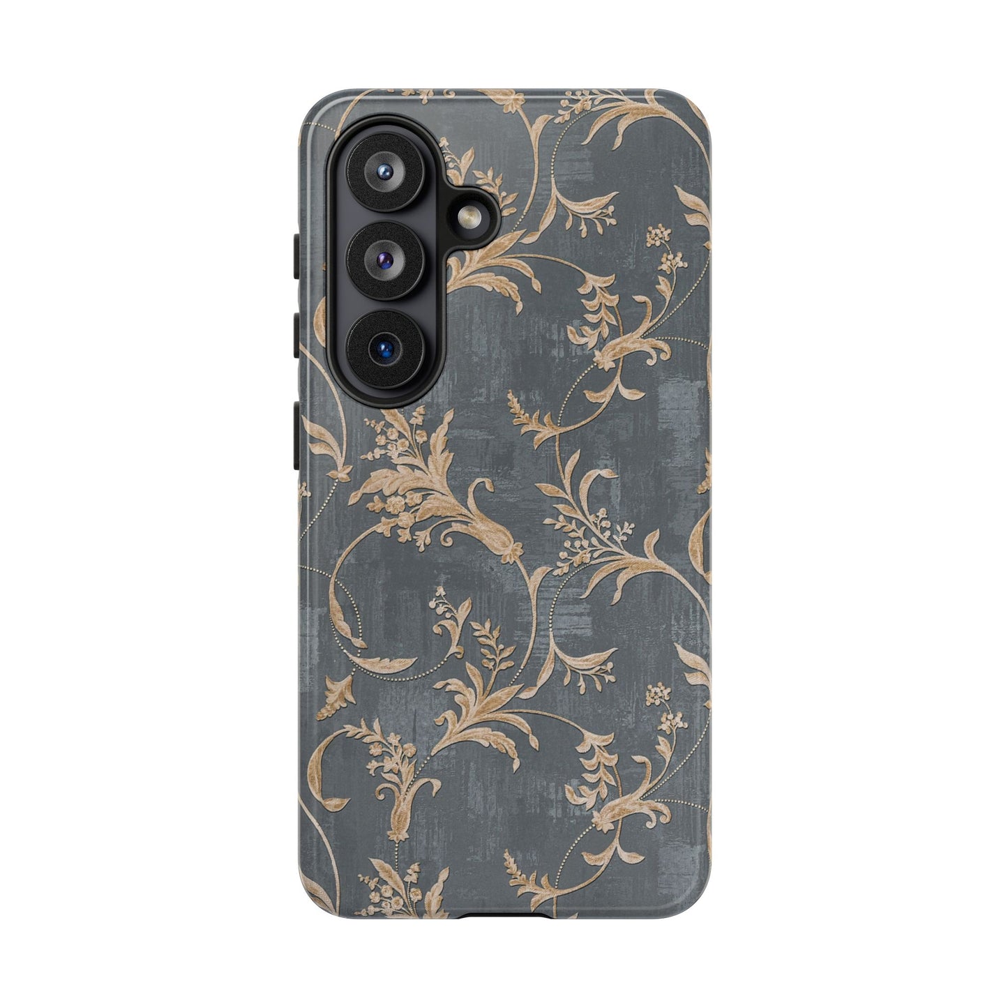 Old-Fashioned Flower Phone Case – Aesthetic Protective Cover for iPhone & Samsung - JGUS