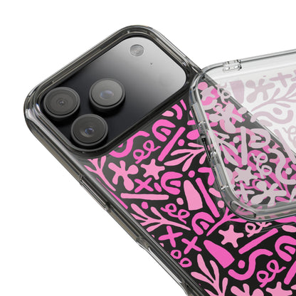 Abstract Vibes Clear Phone Case